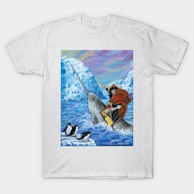 Napoleon's Undocumented Arctic Campaign T-Shirt by LouiseSullivanArt